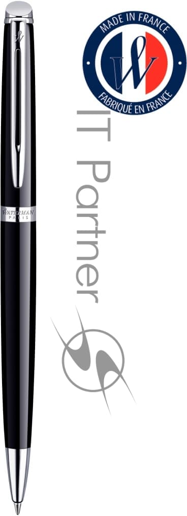 Ручка шариковая Waterman Hemisphere (CWS0920570) Mars Black CT M, синие чернила, подарочная коробка