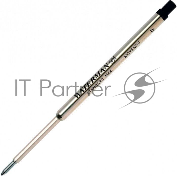 Стержень шариковый Waterman Standard Maxima (CWS0944480) M 1мм, черные чернила, блистер