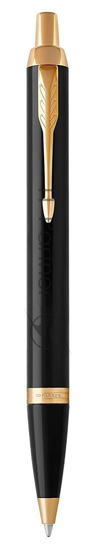 Ручка шариковая Parker IM Core K321 (CW1931666) Black GT, M, синие чернила, подарочная коробка