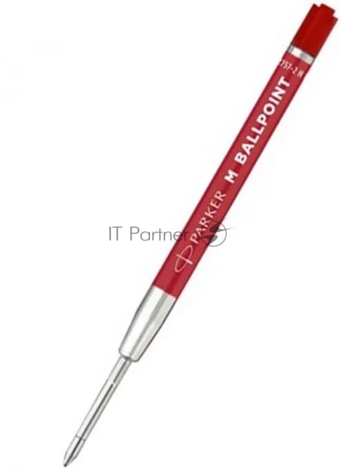 Стержень шариковый Parker QuinkFlow Basic Z09 (CW2166545) M 1мм, красные чернила, блистер (2шт)