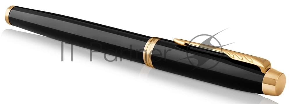 Ручка перьевая Parker IM Core F321 (CW1931645) Black GT F сталь нержавеющая подар.кор.