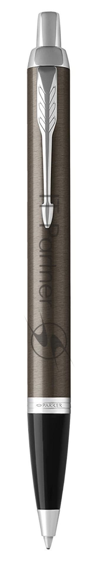 Ручка шариковая Parker IM Core K321 (CW1931671) Dark Espresso CT, M, синие чернила, подарочная коробка