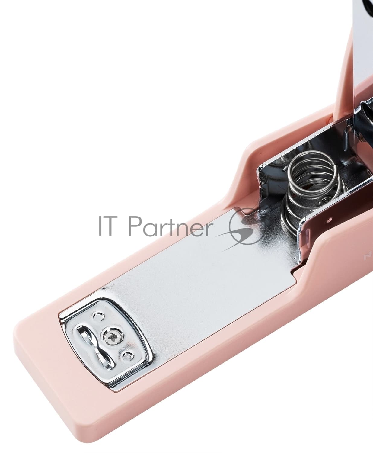 Степлер Deli ENS084 PINK Nusign 24/6 26/6 (20листов) розовый 100скоб металл/пластик коробка