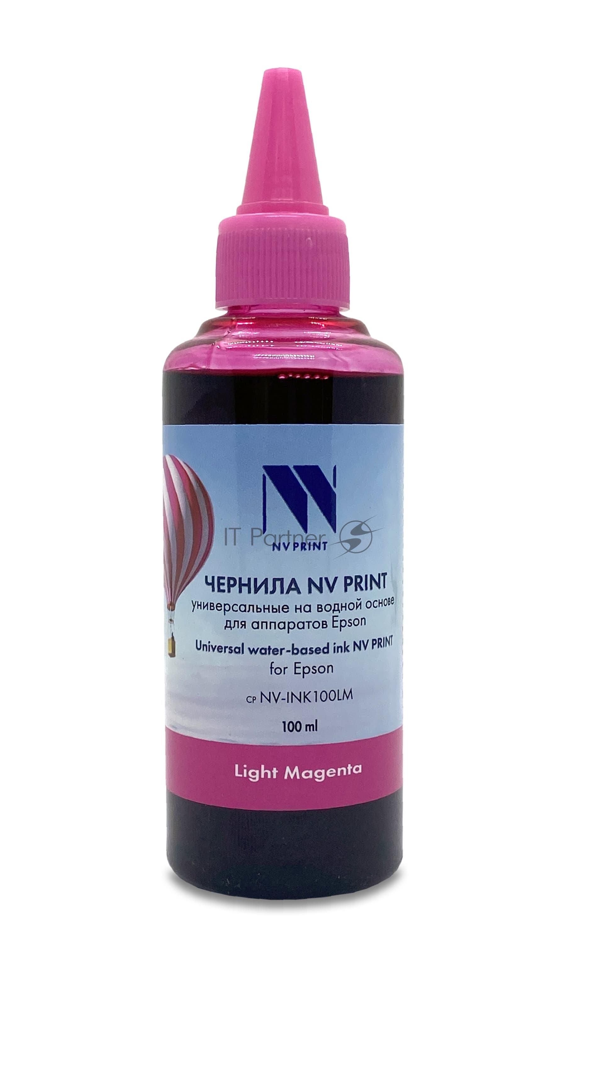Чернила NV-Print NV-INK100LM Light Magenta для Epson (100мл)