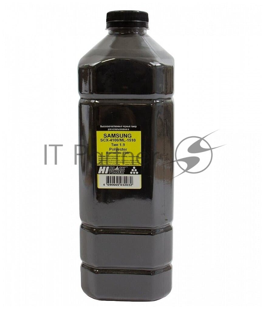 Тонер Hi-Black для Samsung SCX-4100/ML-1510, Polyester, Тип 1.9, Bk, 700 г, канистра