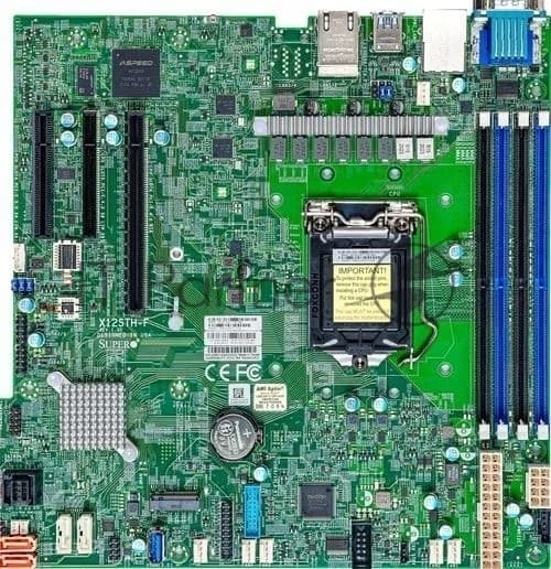 Серверная материнская плата SuperMicro X12STH-F-B