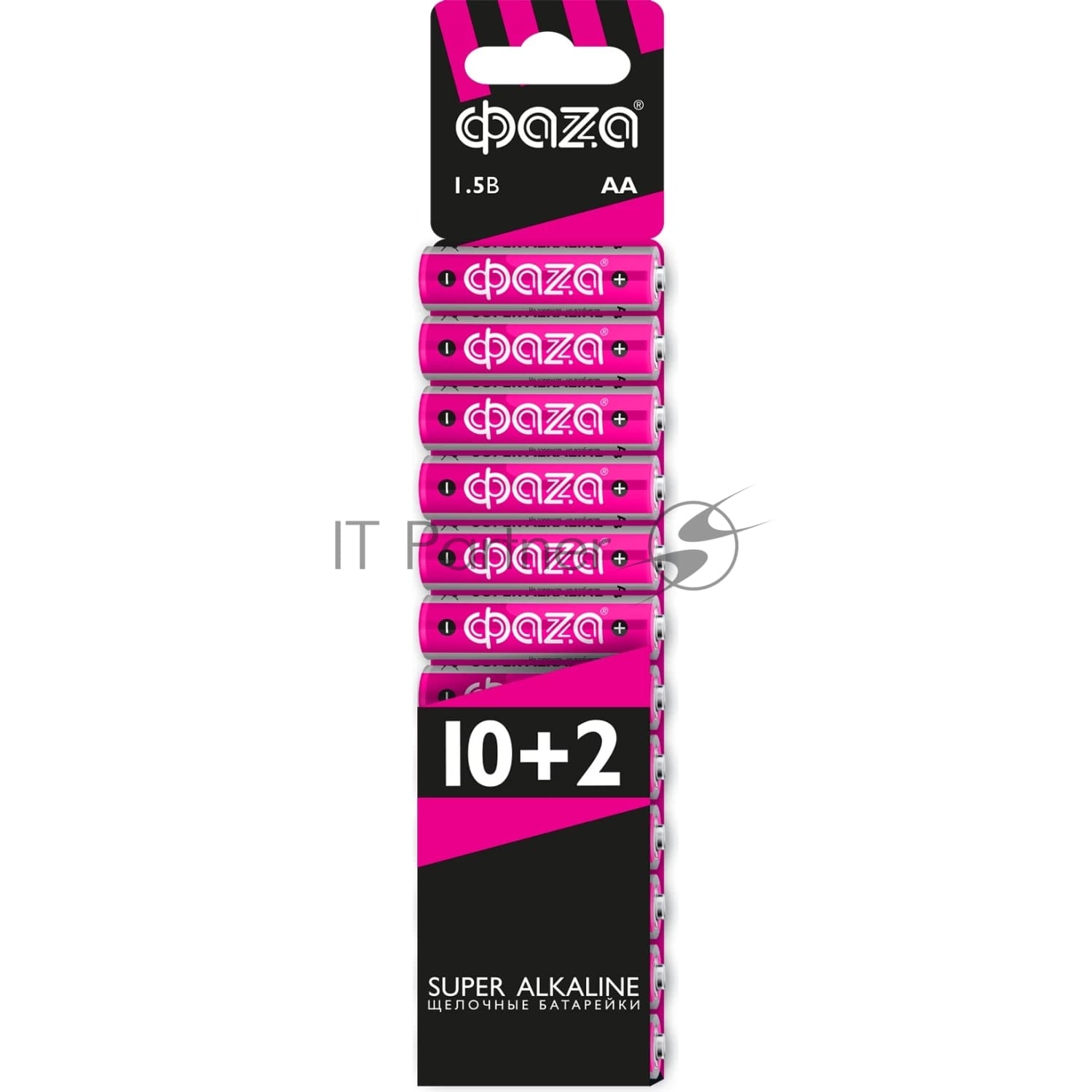 Элемент питания JazzWay LR 6 (AA) ФАZА Super Alkaline набор 10+2