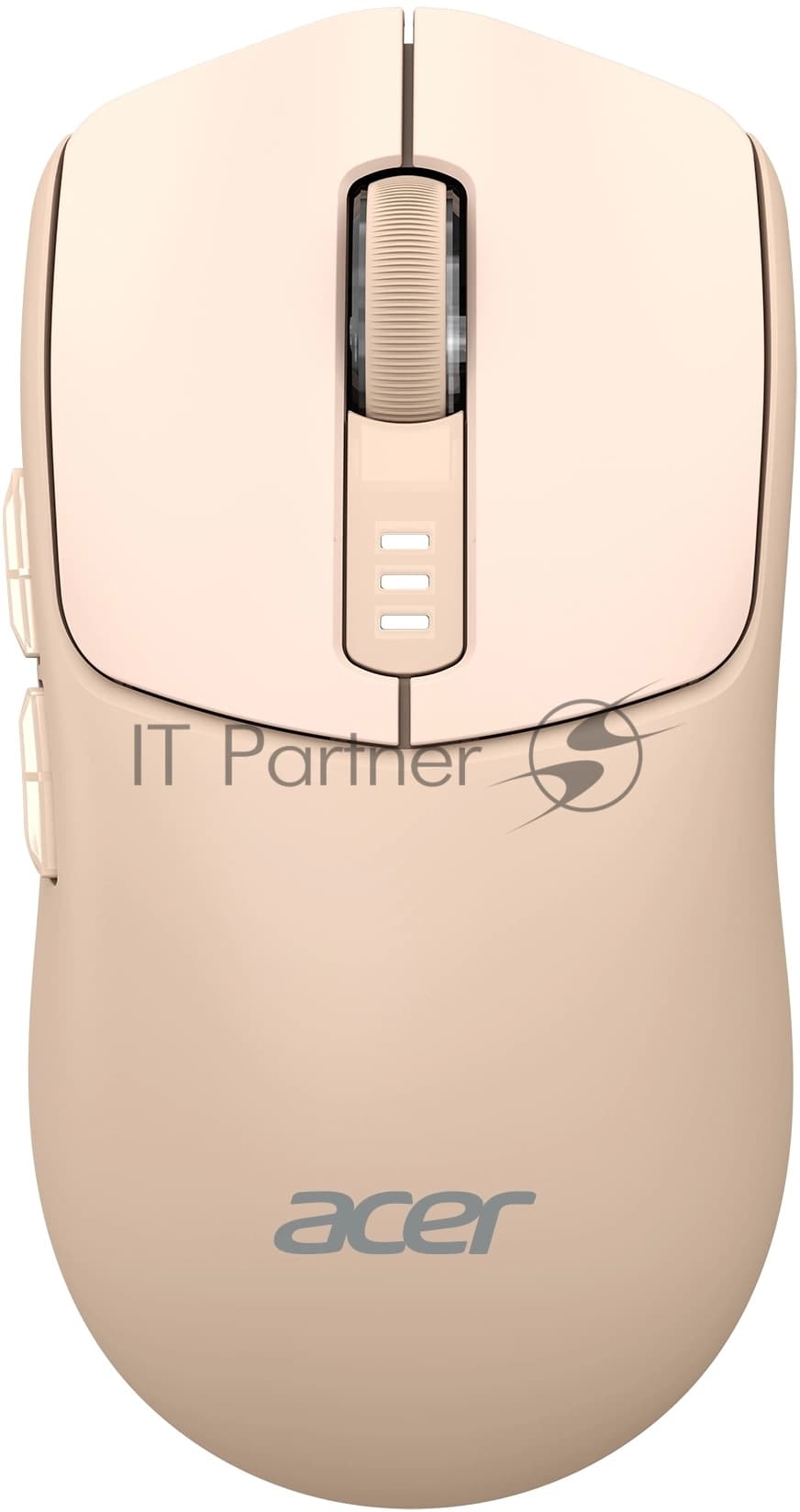 Мышь Acer OMR312 розовый оптическая 3200dpi беспров. BT/Radio USB 5but (ZL.MCECC.036)