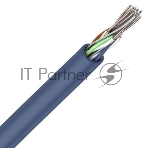 Кабель Rexant витая пара, U/UTP, категория 6, 4 x 2 x 0,57 мм, PVC, внутреннний, синий, 305м