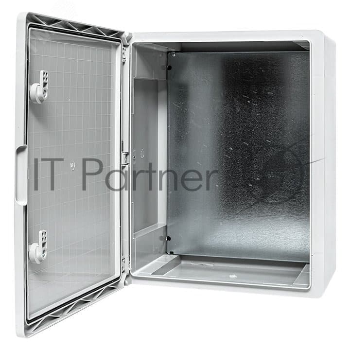 Бокс пластиковый с монтажной платой EKF PROxima PB65MP007 500х400х240 мм IP65