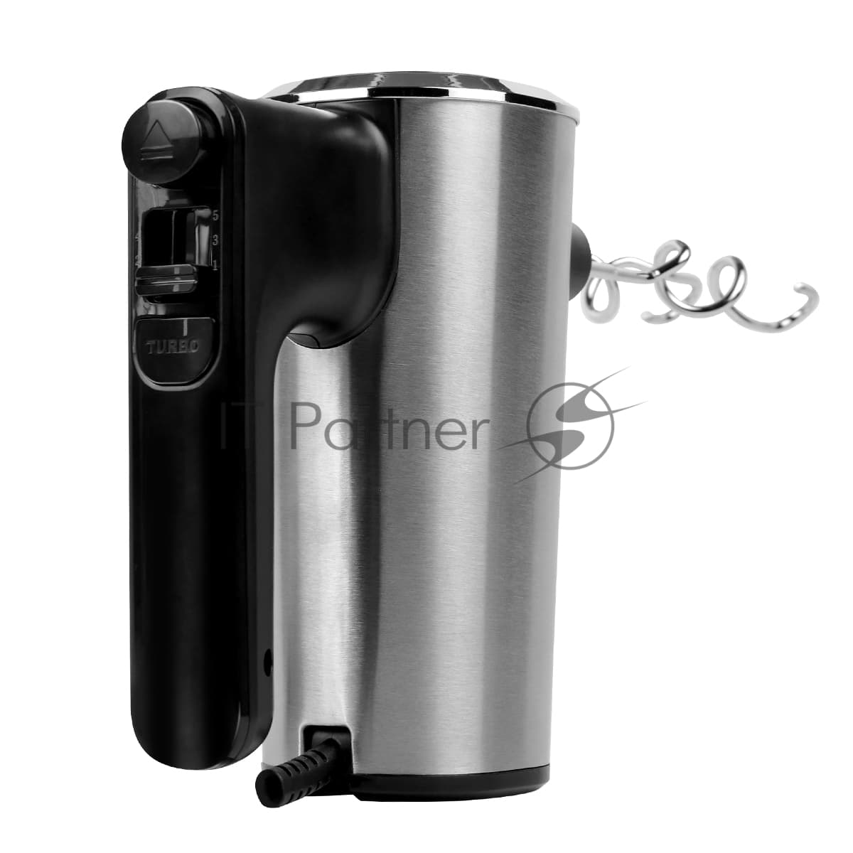 Миксер Centek CT-1101 черный/серебристый