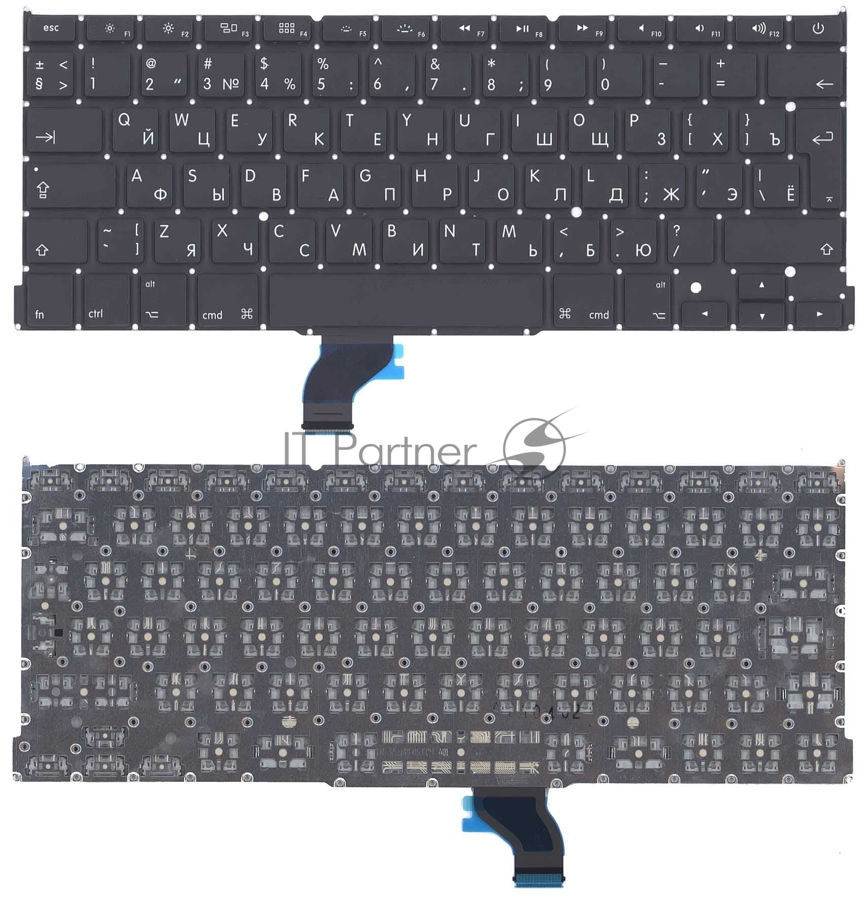 Клавиатура для ноутбука MacBook Pro 13" Retina A1502 2013+ большой Enter RU