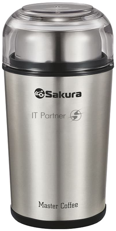 Кофемолка Sakura SA-6173S 250 Вт, 100 г, стальной