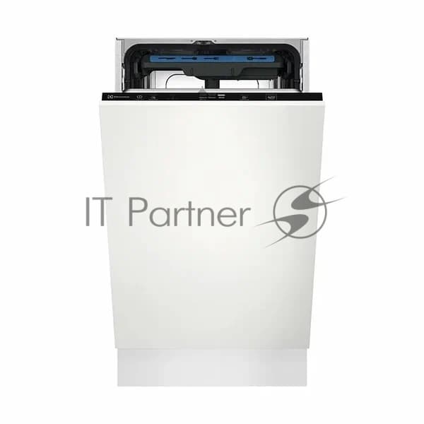 Встраиваемая посудомоечная машина Electrolux EEA23210L, черный, 44.6 см, 10 компл., 46 дБ, класс E
