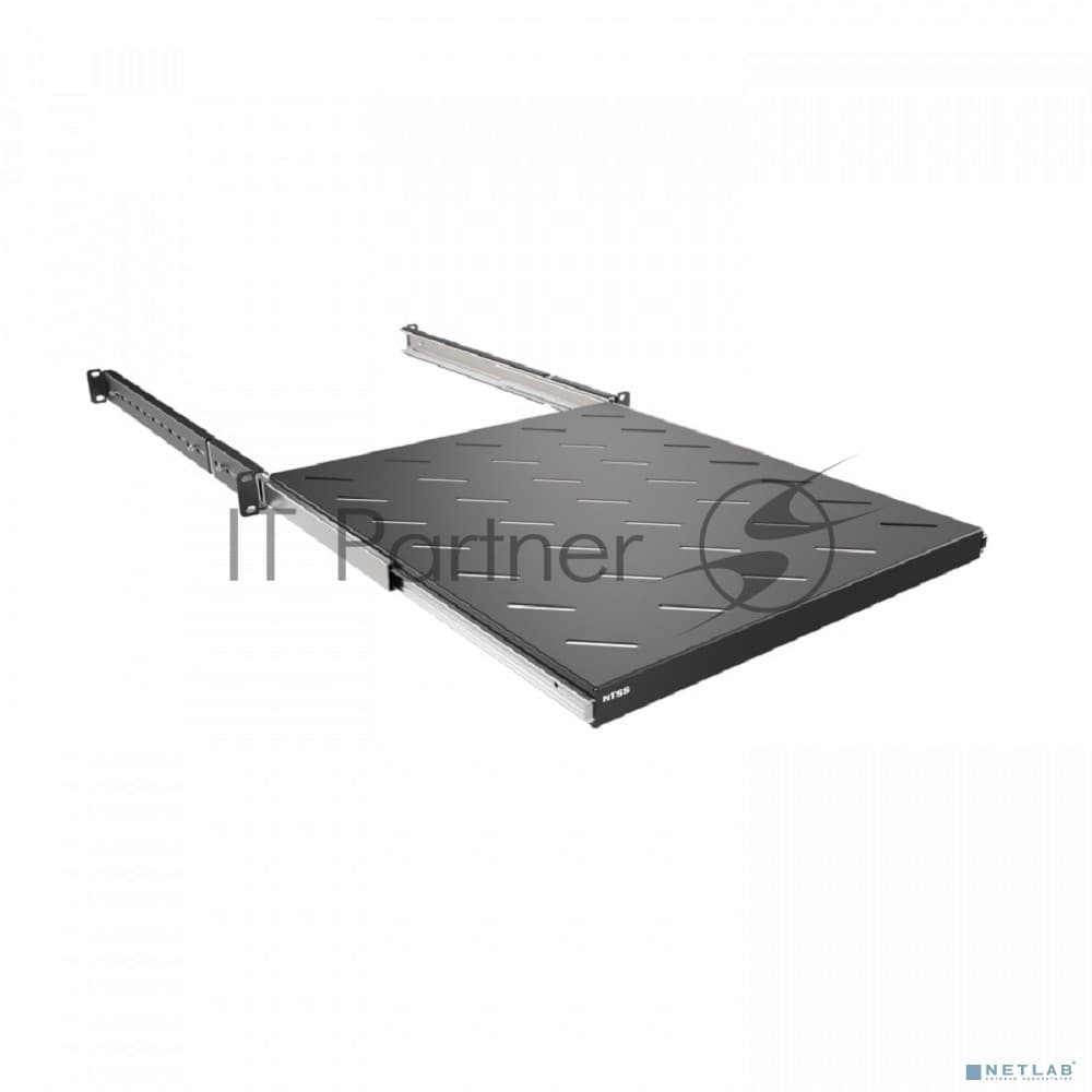 Полка выдвижная NTSS NTSS-MSKB-FS-800-BL 1U нагр.:20кг. 19" 500мм черный