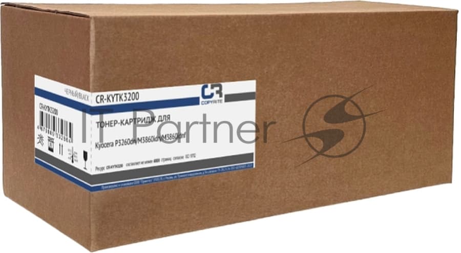 Картридж лазерный CopyRite CR-KYTK3200 TK-3200 черный (40000стр.) для Kyocera P3260dn/M3860idn/M3860idnf