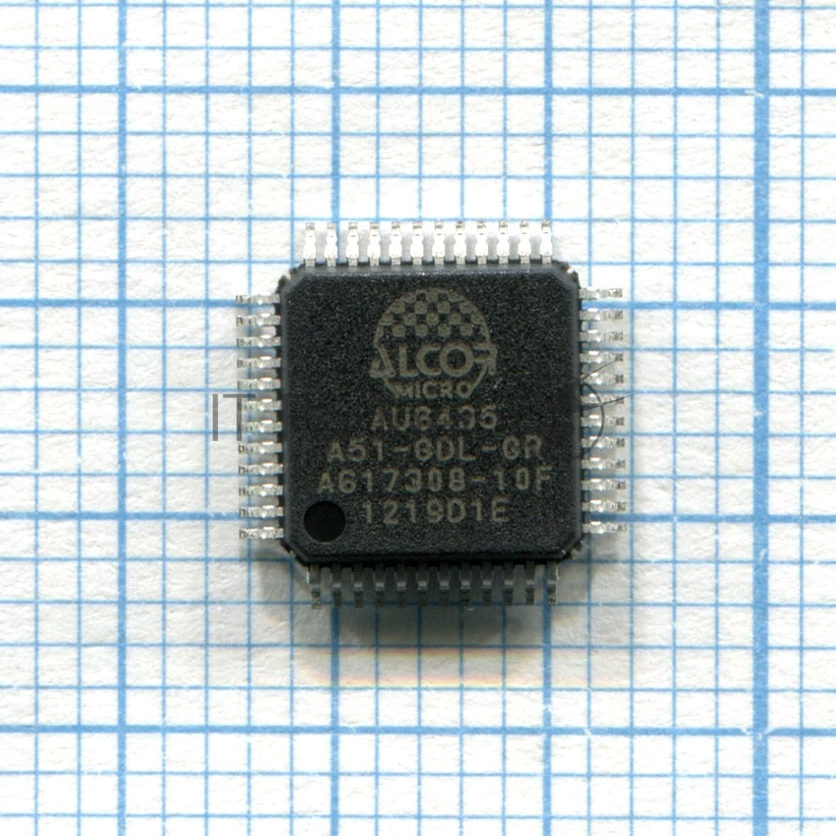 Микросхема Alcor AU6435A51-GDL-GR-A LQFP-48