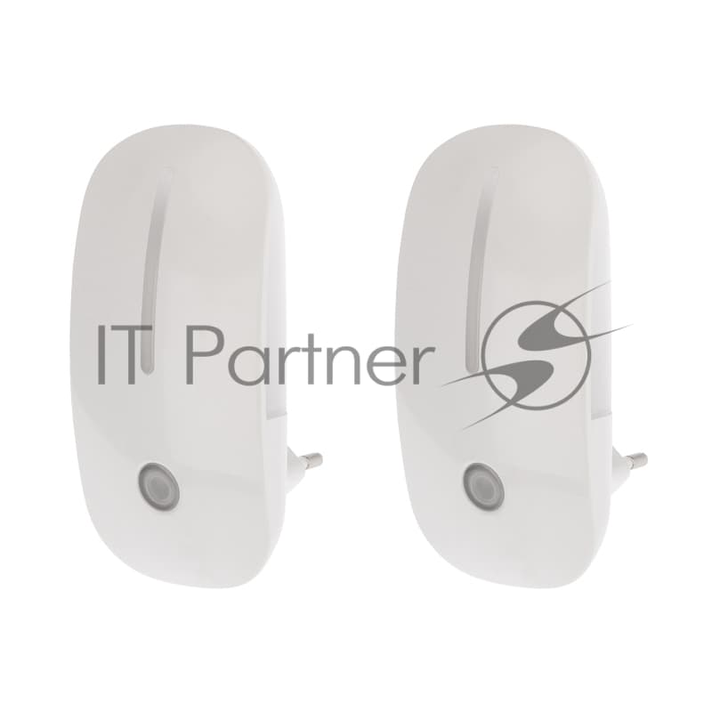Комплект PROconnect (2шт./уп.) Ночник светодиодный MOUSE-PAD нейтрального белого цвета с датчиком "НОЧЬ-ДЕНЬ-НОЧЬ" (питание от сети AC 230 В/50 Гц)