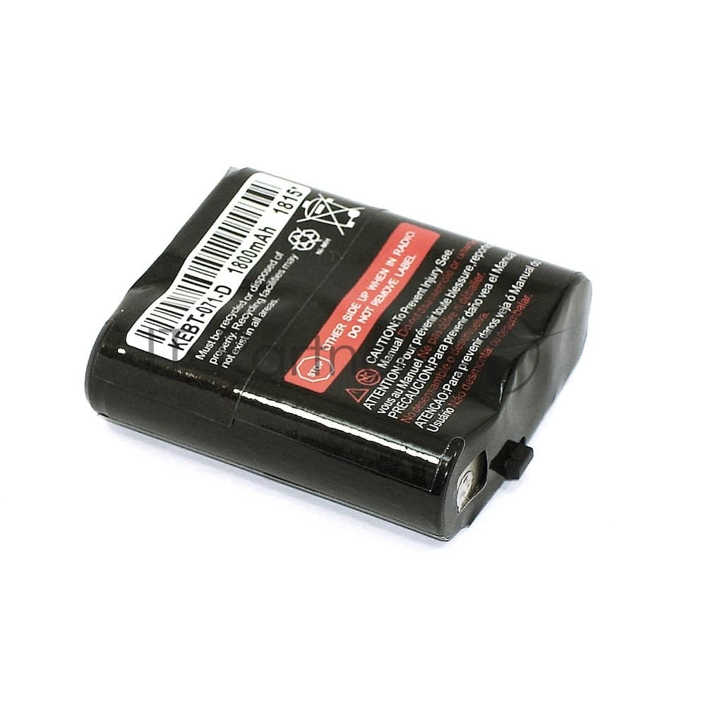 Аккумулятор для Motorola TLKR 92H2O, TALKABOUT T82 (PMNN4477A) Ni-MH 1500 мА·ч, 3.6V