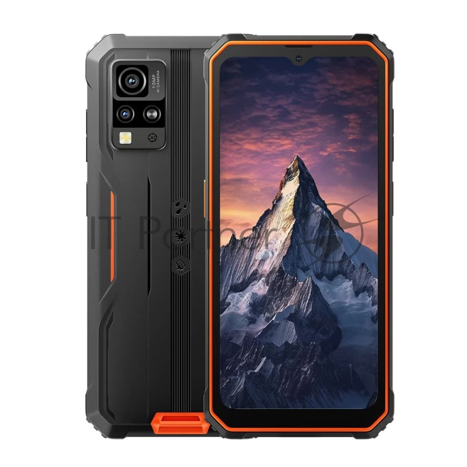 Смартфон Blackview BV4800 Pro, 4/128Gb, оранжевый