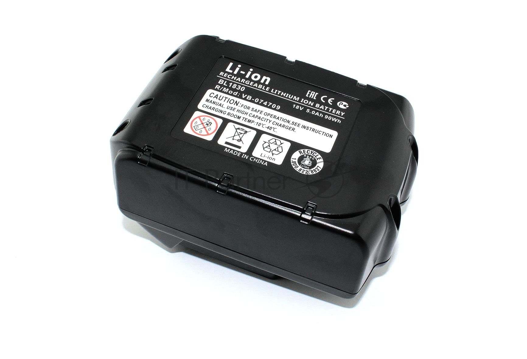 Аккумулятор для Makita (p/n: 194205-3, BL1830) 5.0Ah 18V Li-ion
