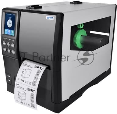 Принтер этикеток термотрансферный iDPRT iX4P Industrial 600 dpi, 102 мм/cек, USB, RS232, USB Host, Ethernet RJ-45, черный