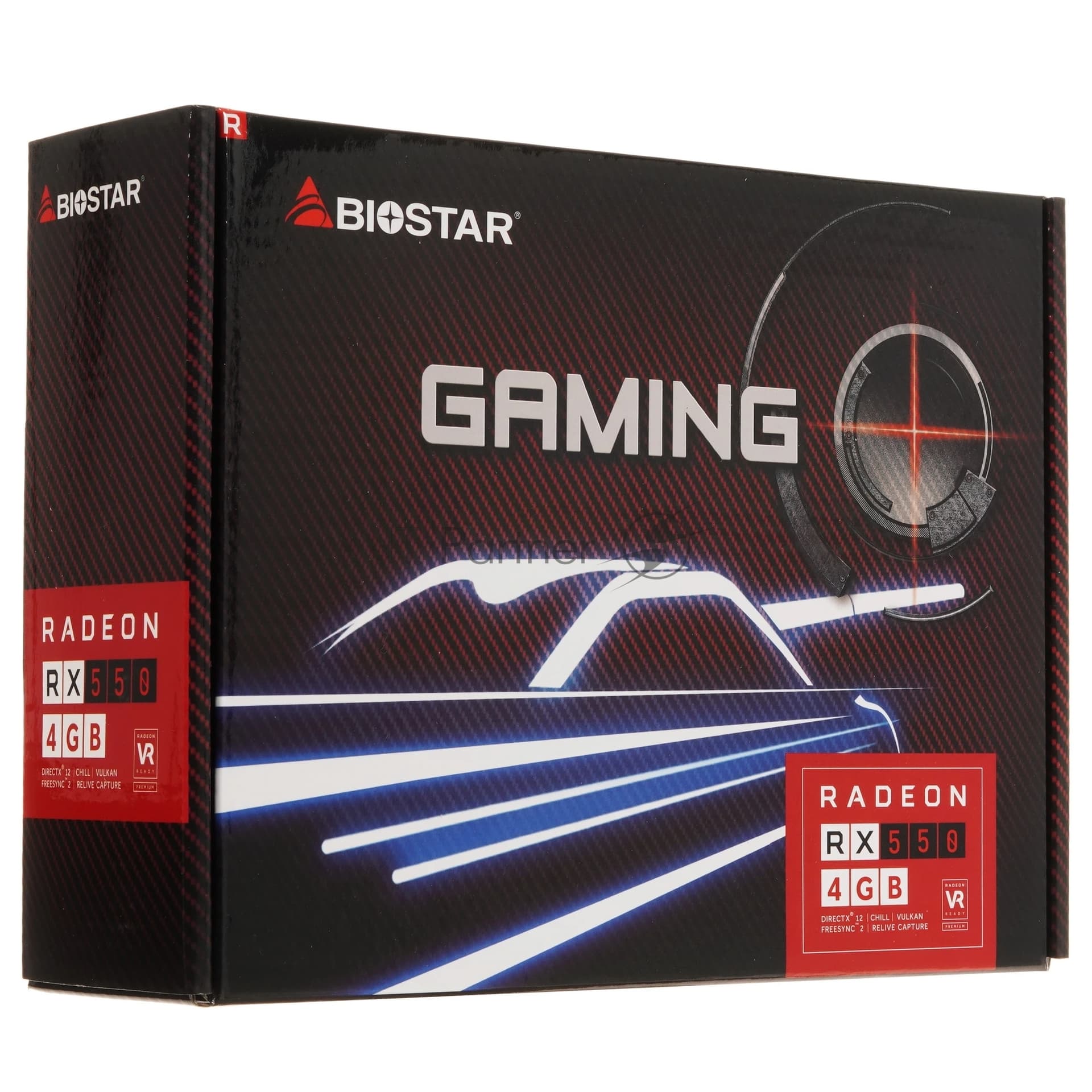 Видеокарта BIOSTAR RX550 4GB GDDR5 PCIE3