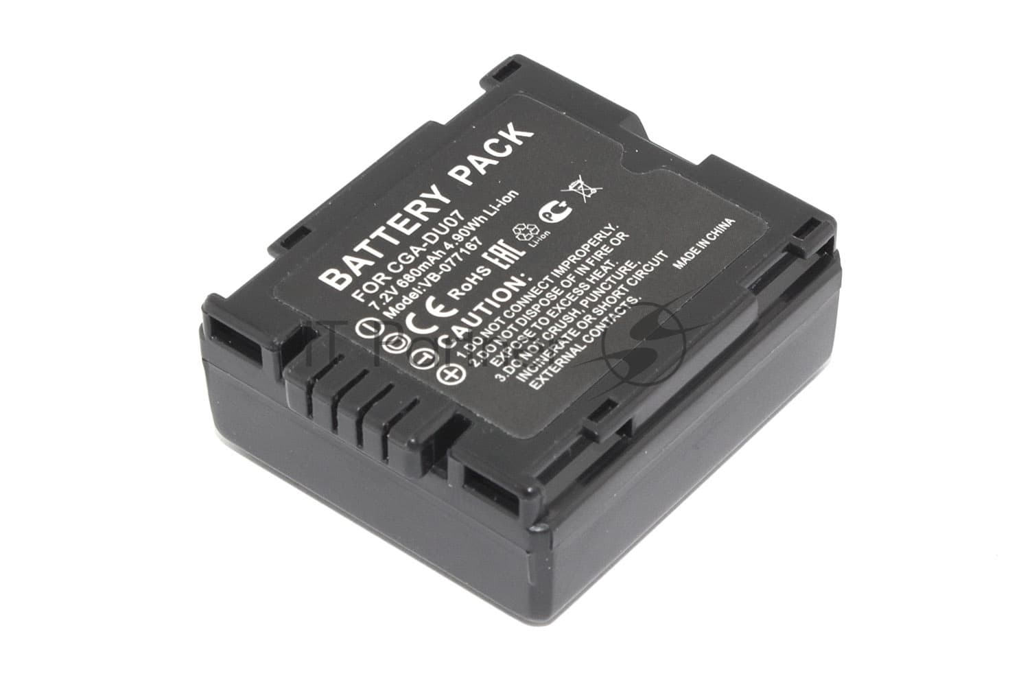 Аккумуляторная батарея для видеокамеры Hitachi DZ (CGA-DU07) 7.2V 680mAh Li-ion
