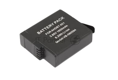 Аккумуляторная батарея для видеокамеры GoPro HERO5 (AHDBT-501) 3,85V 1600mА·ч