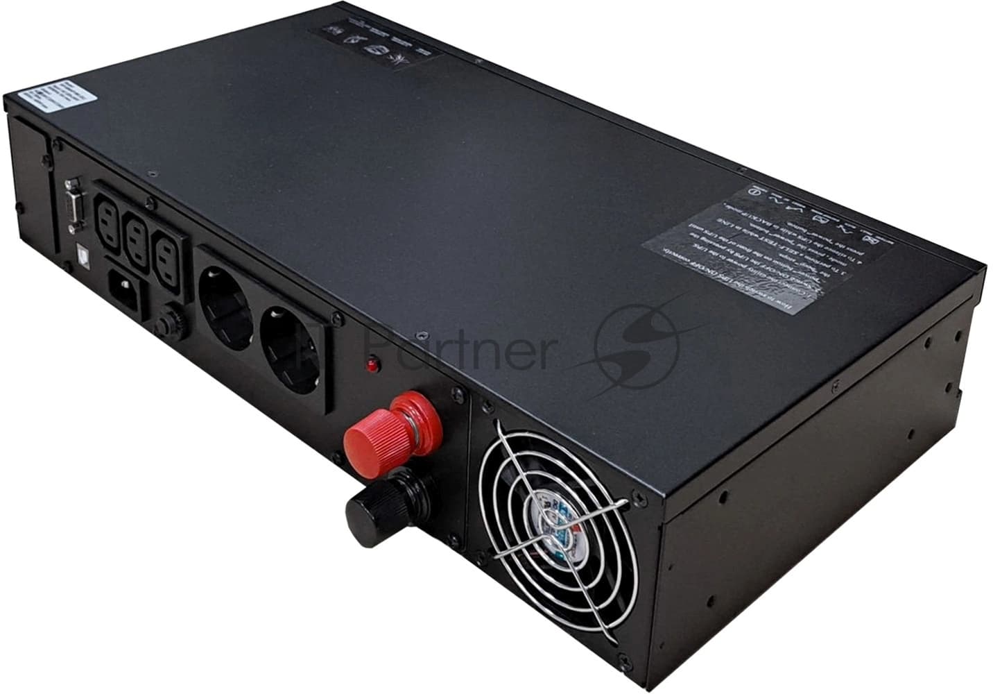 Источник бесперебойного питания Powercom Infinity INF-1100AP RM (3U) 770Вт 1100ВА черный