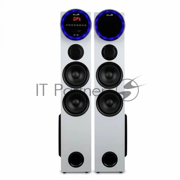 Колонка Eltronic 10" динамик 8шт/2х10"; 4х6.5"; 2х3" комплект 2 колонки белый 220 Вт