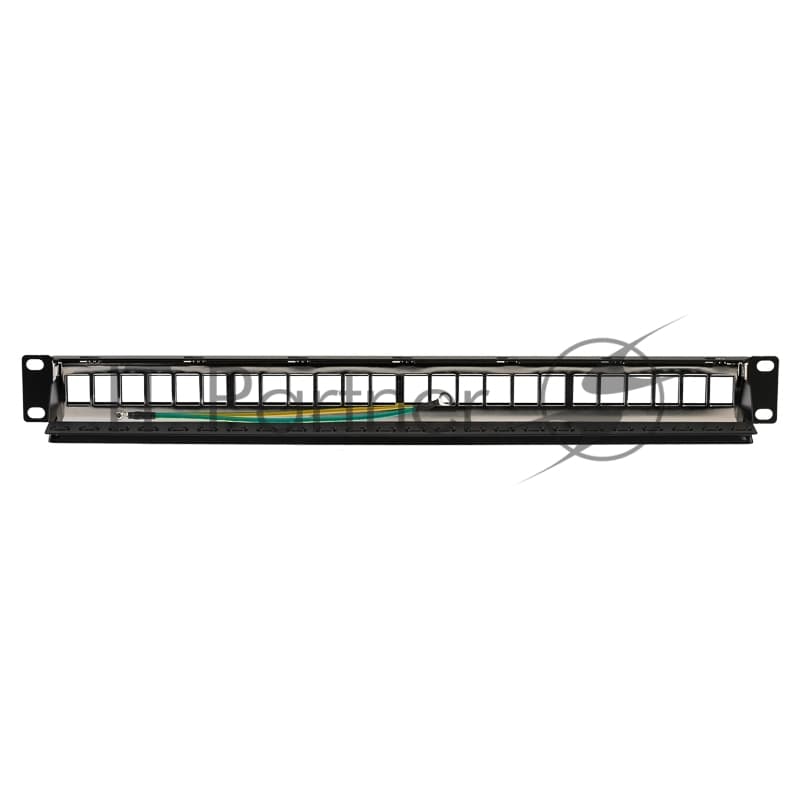 Панель коммутационная Rexant наборная 19", 1U, 24 порта, STP PRO