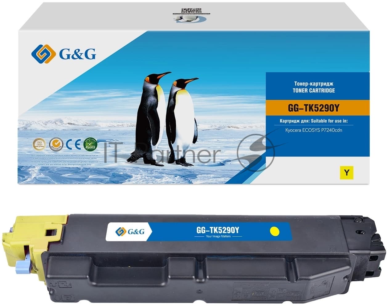Картридж лазерный G&G GG-TK5290Y TK5290Y желтый (13000стр.) для Kyocera ECOSYS P7240cdn