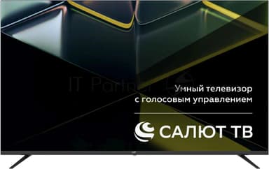 Телевизор LEFF 43" 43U680T черный DLED UHD 60Hz Smart TV Салют ТВ