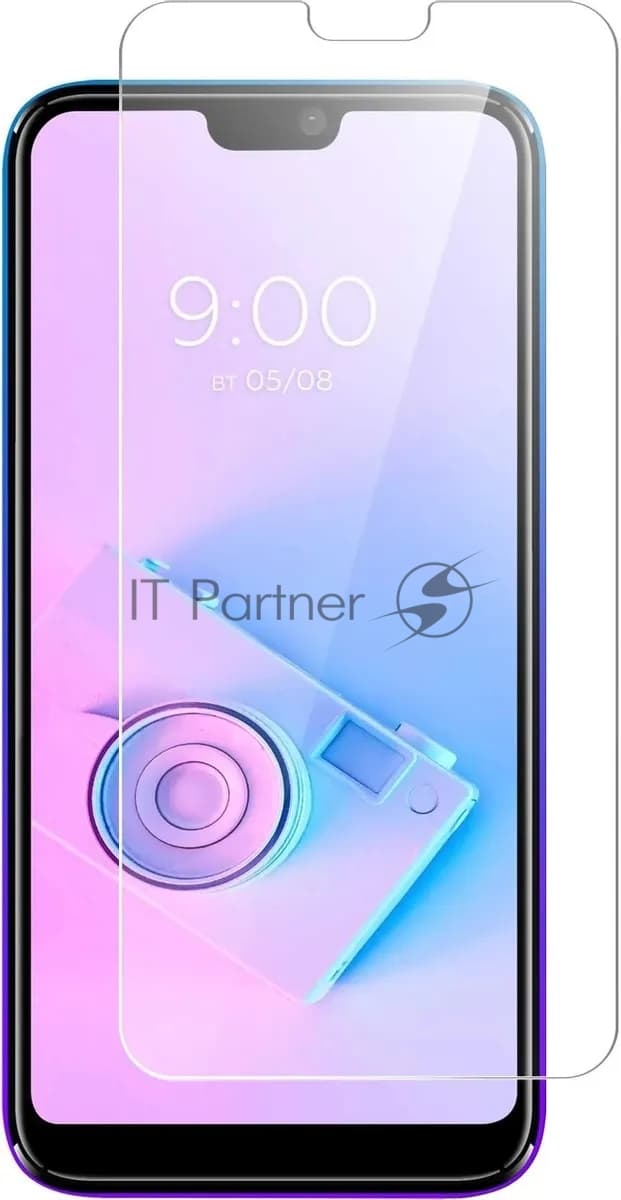 Защитное стекло для экрана BoraSCO Hybrid Glass для BQ Magic S гибридная 1шт.