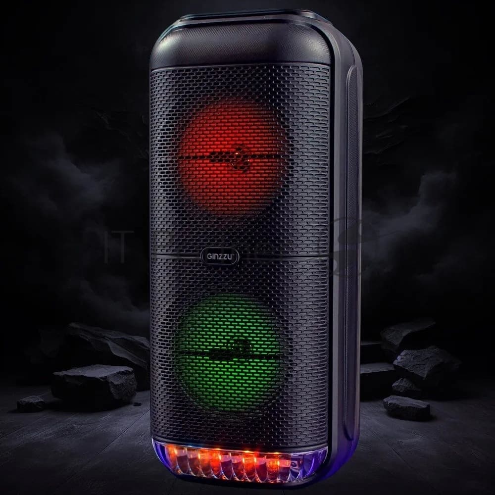 Акустическая система Ginzzu GM-235, Midi, BT/USB/TF/FM/MIC
