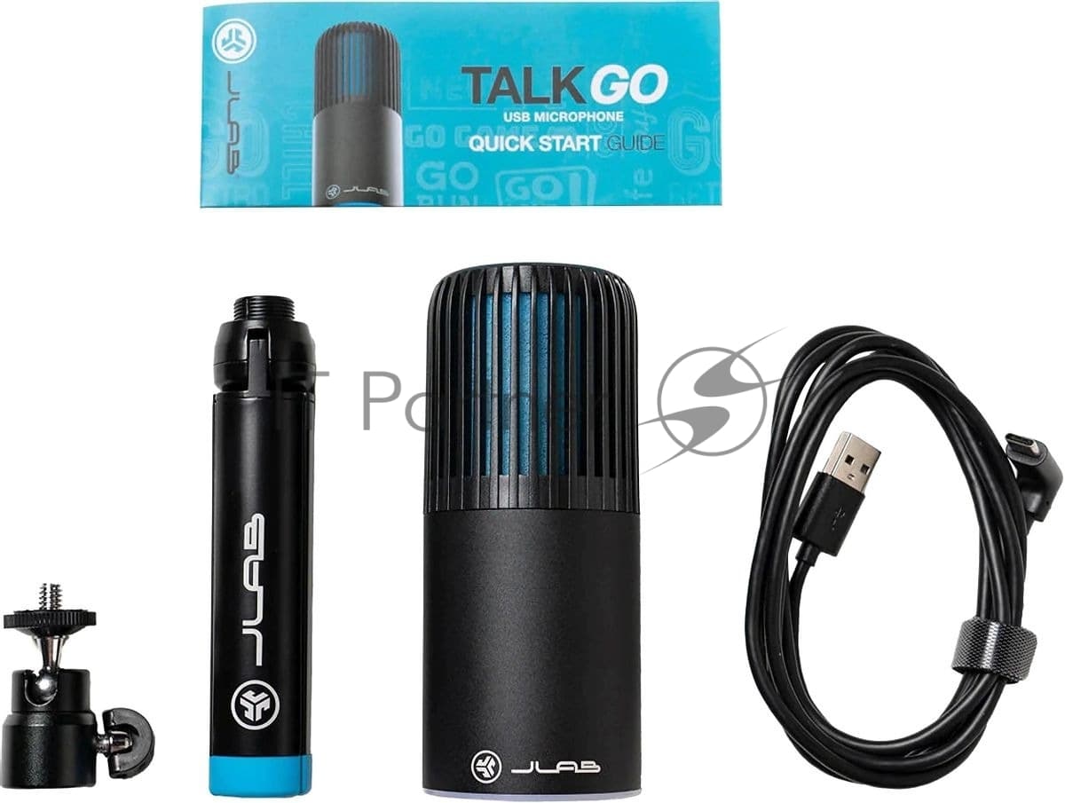 Проводной микрофон Jlab TALK GO
Microphone, Black (PN: IEUMTALKGORBLK4)