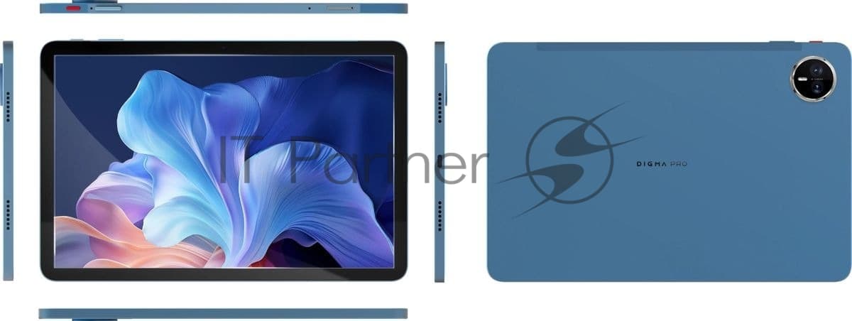 Планшет DIGMA PRO Eclipse 11", 8Gb, 256Gb, 4G, Android 14, голубой