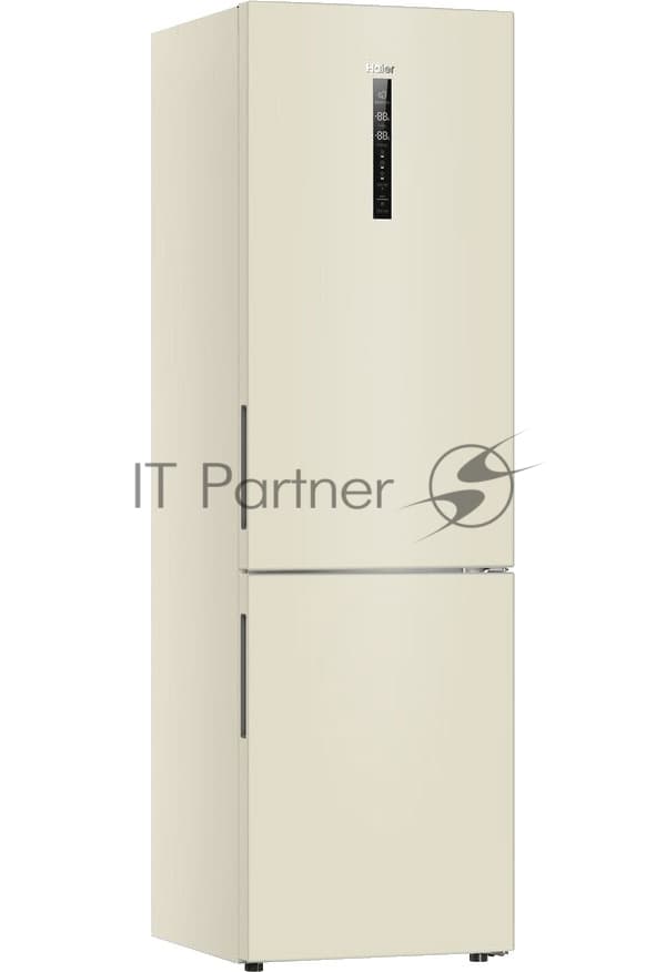 Холодильник Haier C2F637CCGU1 бежевый, двухкамерный, 278/108л, морозилка снизу, No Frost