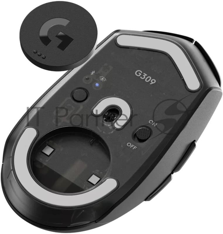 Мышь беспроводная Logitech G309 Lightspeed черный, 25600 dpi, радиоканал, Bluetooth, USB, кнопки - 6