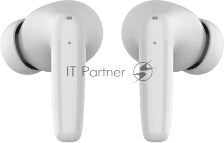 Наушники TWS Tecno Buds 4 белый, внутриканальные, Bluetooth, до 6 ч