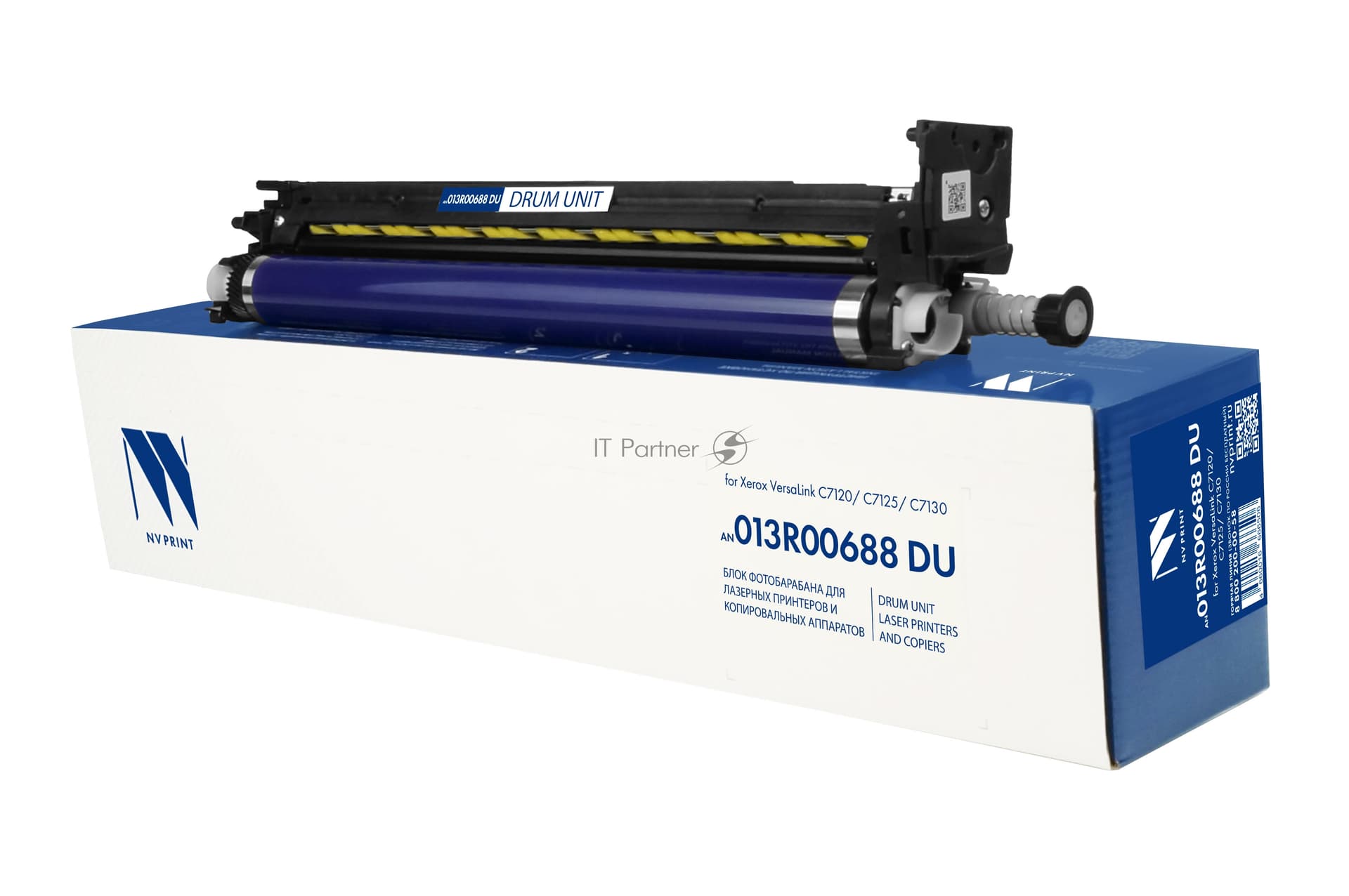 -/ Блок фотобарабана NVP NV-013R00688 BCMY DU для Xerox VersaLink C7120/C7125/C7130 (80000k)