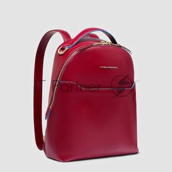 Рюкзак женский Piquadro Blue Square CA6677B2/R кожа, красный