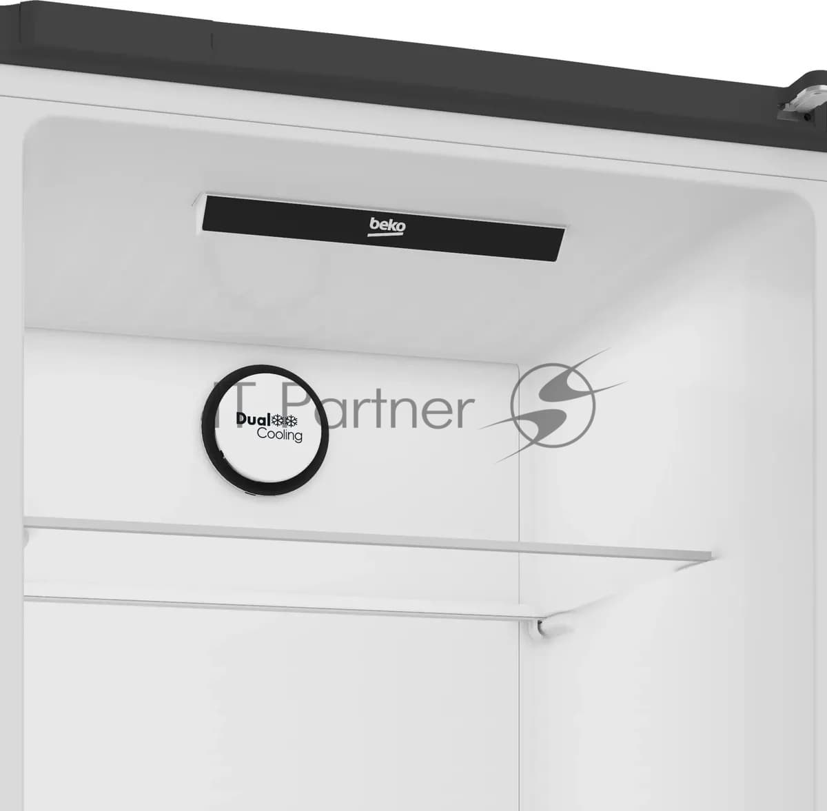 Холодильник Beko B3R0CNK362HG серый, двухкамерный, 220/100л, морозилка снизу No Frost