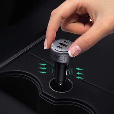 Автомобильное зарядное устройство Aukey Pathfinder 66W серый ACC-CC-P1