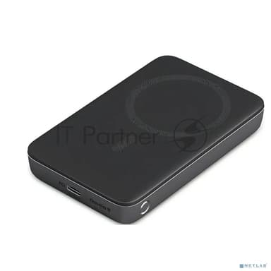 Портативный аккумулятор Aukey Magnetic2 10000 Qi2 черный