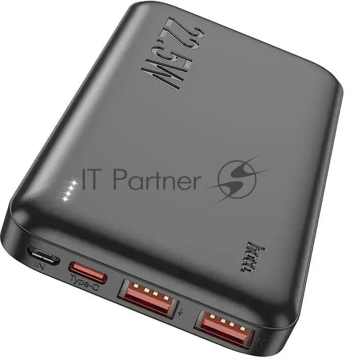 HOCO (6931474782472) J101 Astute 22.5W fully compatible 10000 mAh черный
