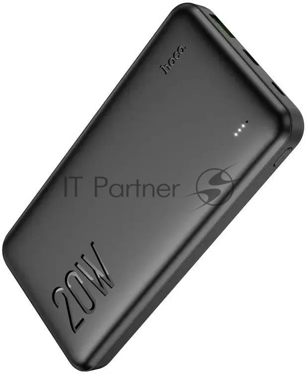 Портативный аккумулятор Hoco J87 Tacker 10000mAh QC3.0/PD3.0 20W 3A USB-A/USB-C черный