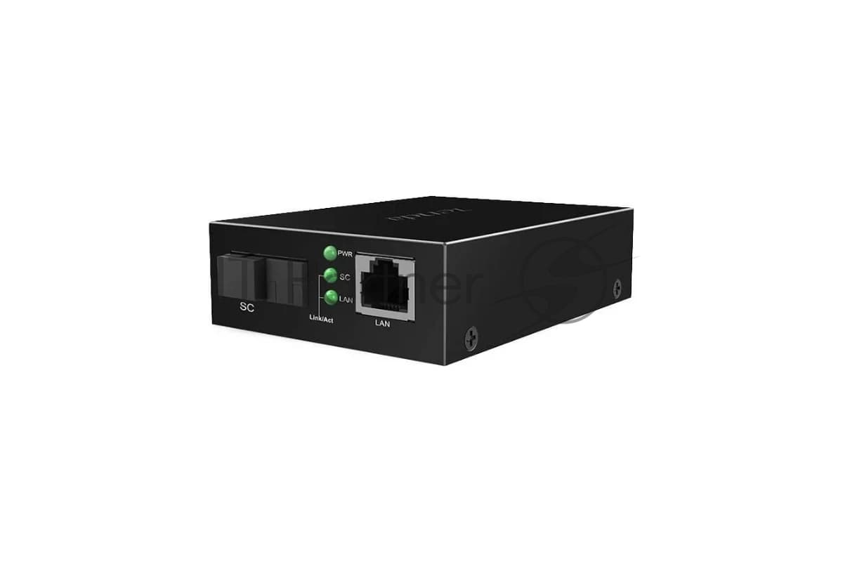 Медиаконвертер одномодовый Tenda TFC100A, RJ-45x100 Мбит/с, SCx100 Мбит/с