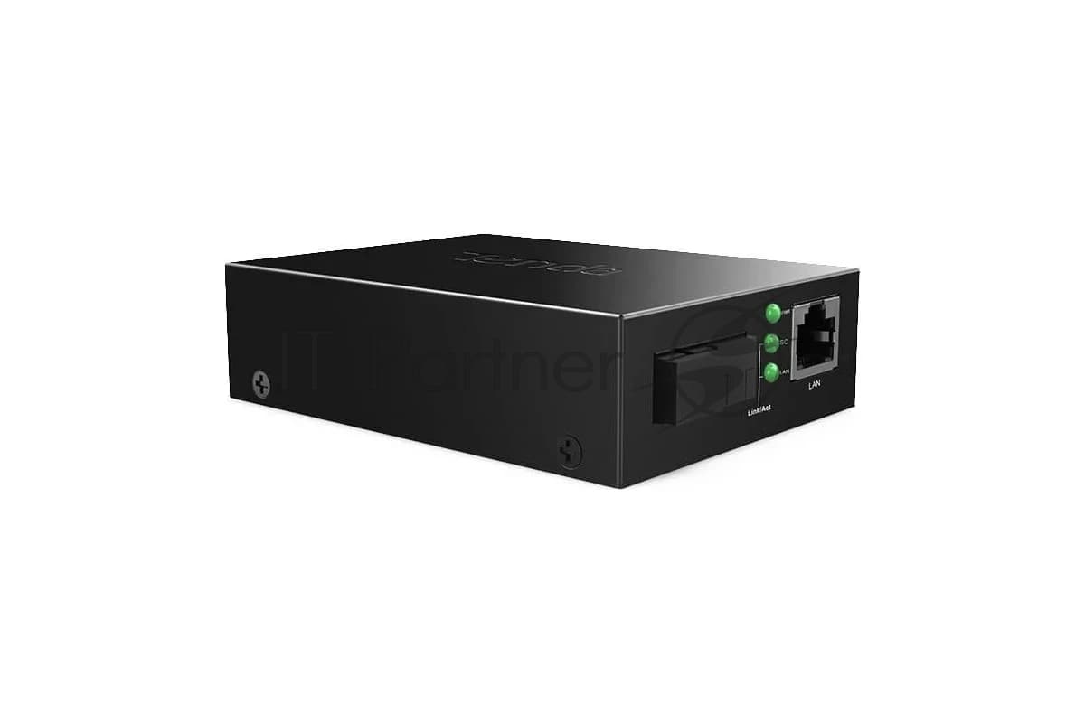 Tenda TFC100B Медиаконвертер одномодовый, RJ-45x100 Мбит/с, SCx100 Мбит/с